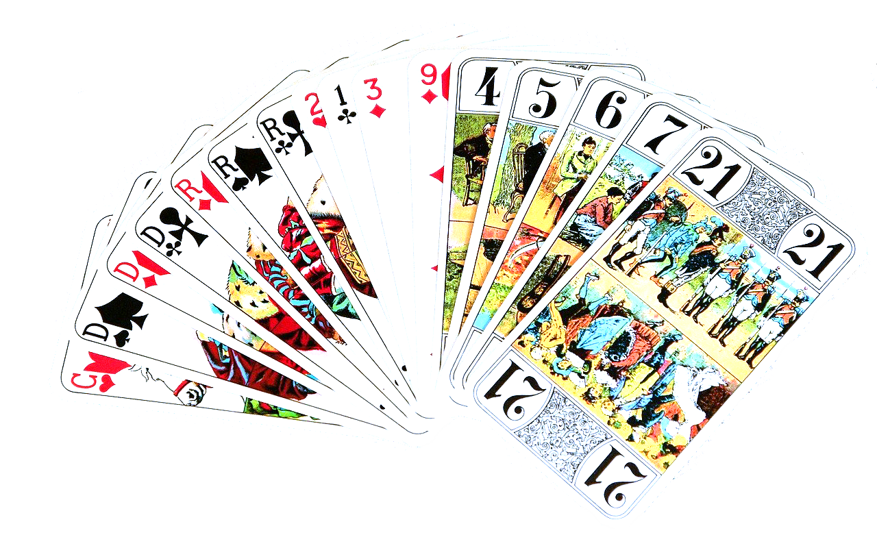 Jeu de 78 cartes plastifiées de tarot